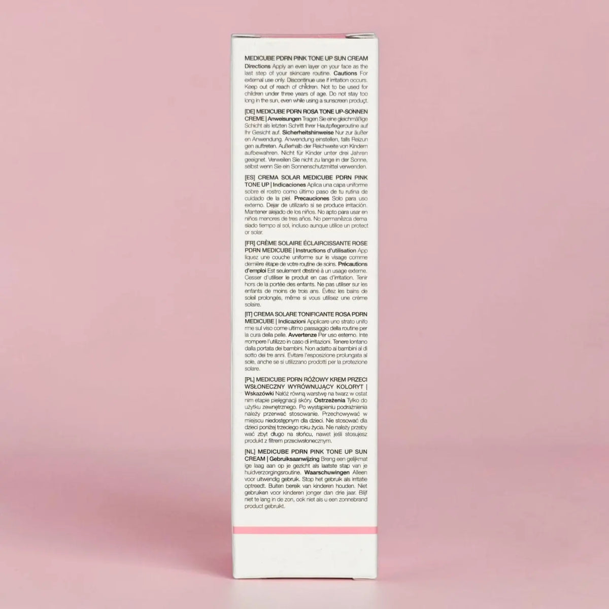 Medicube PDRN Pink Tone Up Sun Cream SPF 50+ PA++++ 50ml