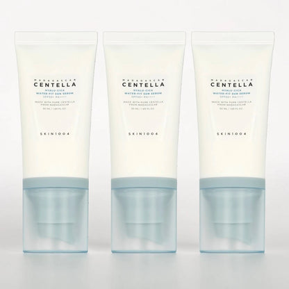 SKIN1004 Madagascar Centella Hyalu-Cica Water-Fit Sun Serum SPF50+ PA++++ (3-Pack)