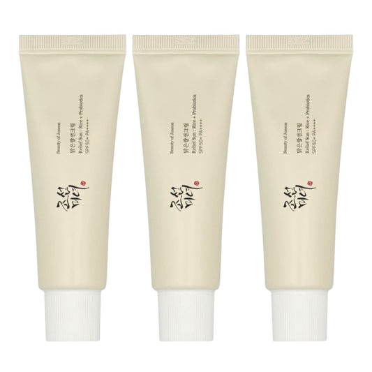Beauty of Joseon - Relief Sun: Rice + Probiotics SPF50+ PA++++ 50ml (3-Pack)