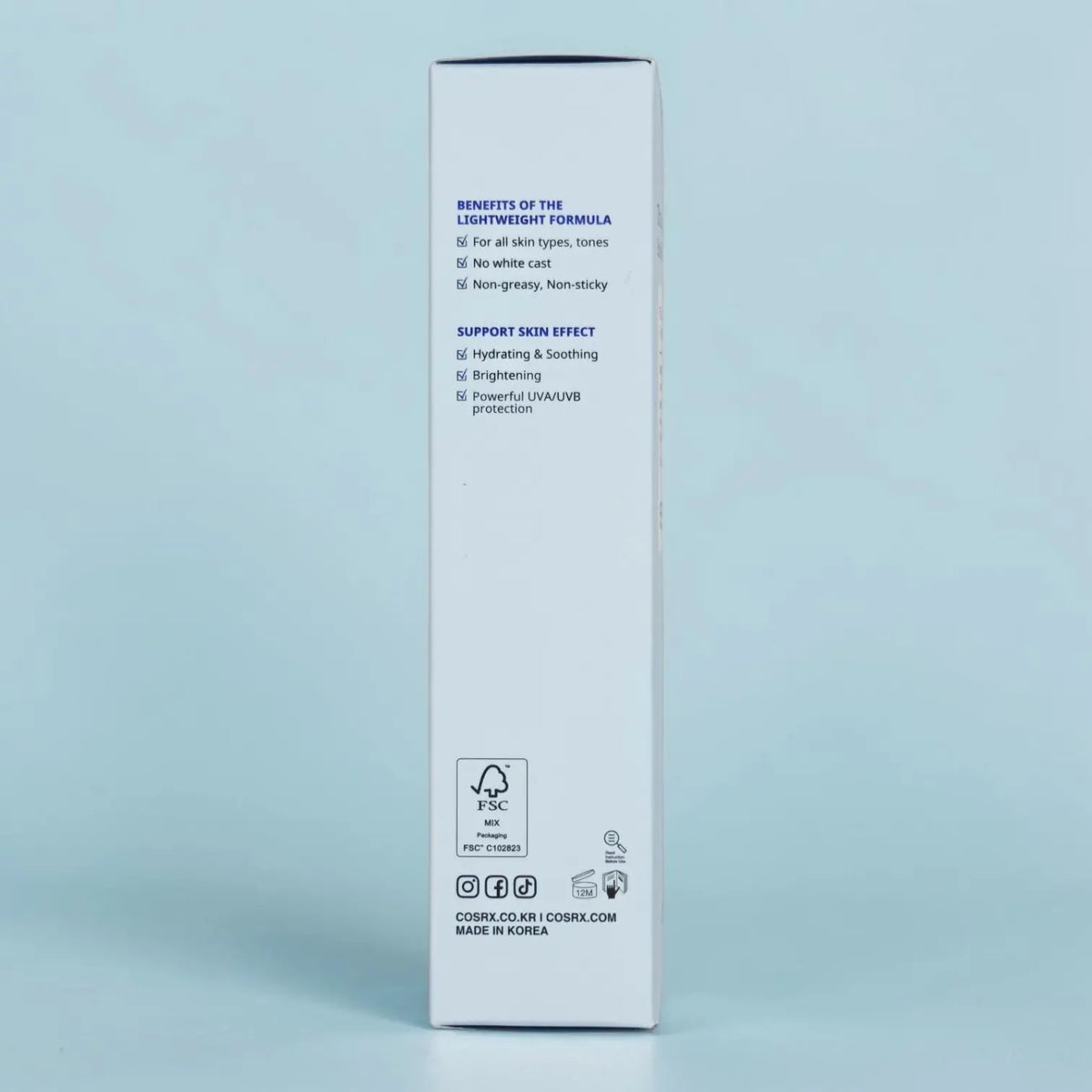 COSRX - Ultra Light Invisible Sunscreen SPF 50+ PA++++ 50ml (3-Pack)