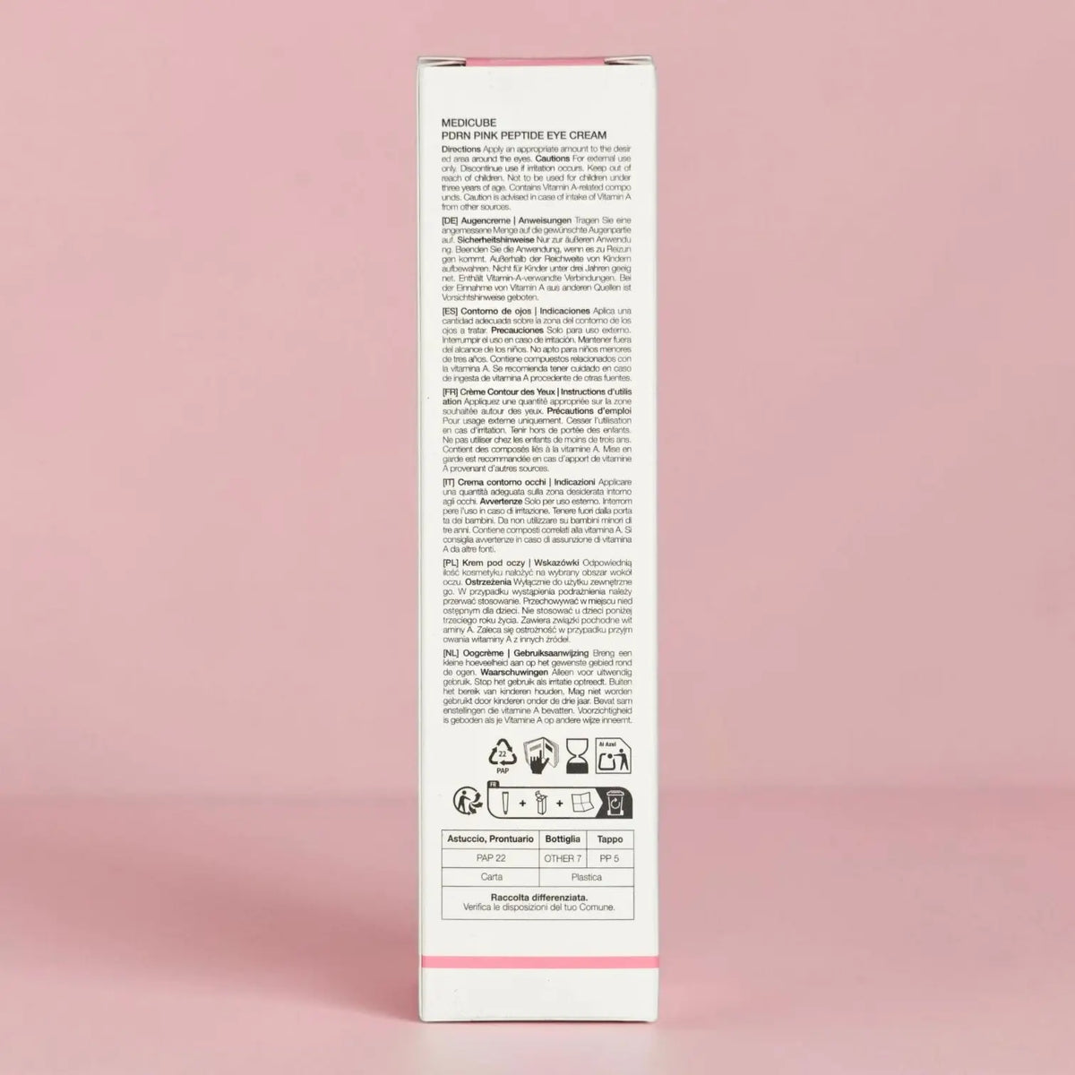 Medicube PDRN Pink Peptide Eye Cream 30ml