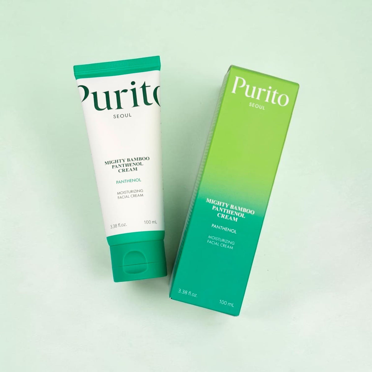 Purito Bamboo Barrier Calming Routine — Centella Serum + Bamboo Cream + Daily Soft Touch Sunscreen