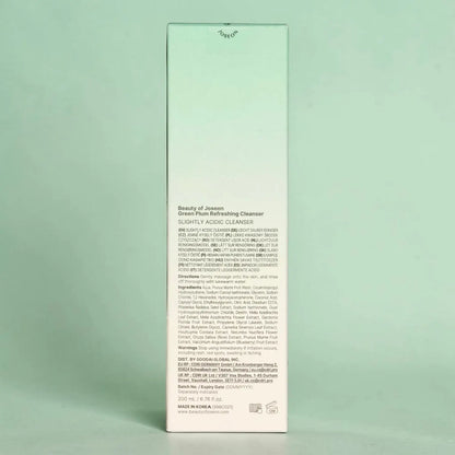 Beauty of Joseon Green Plum Refreshing Cleanser Jumbo 200ml