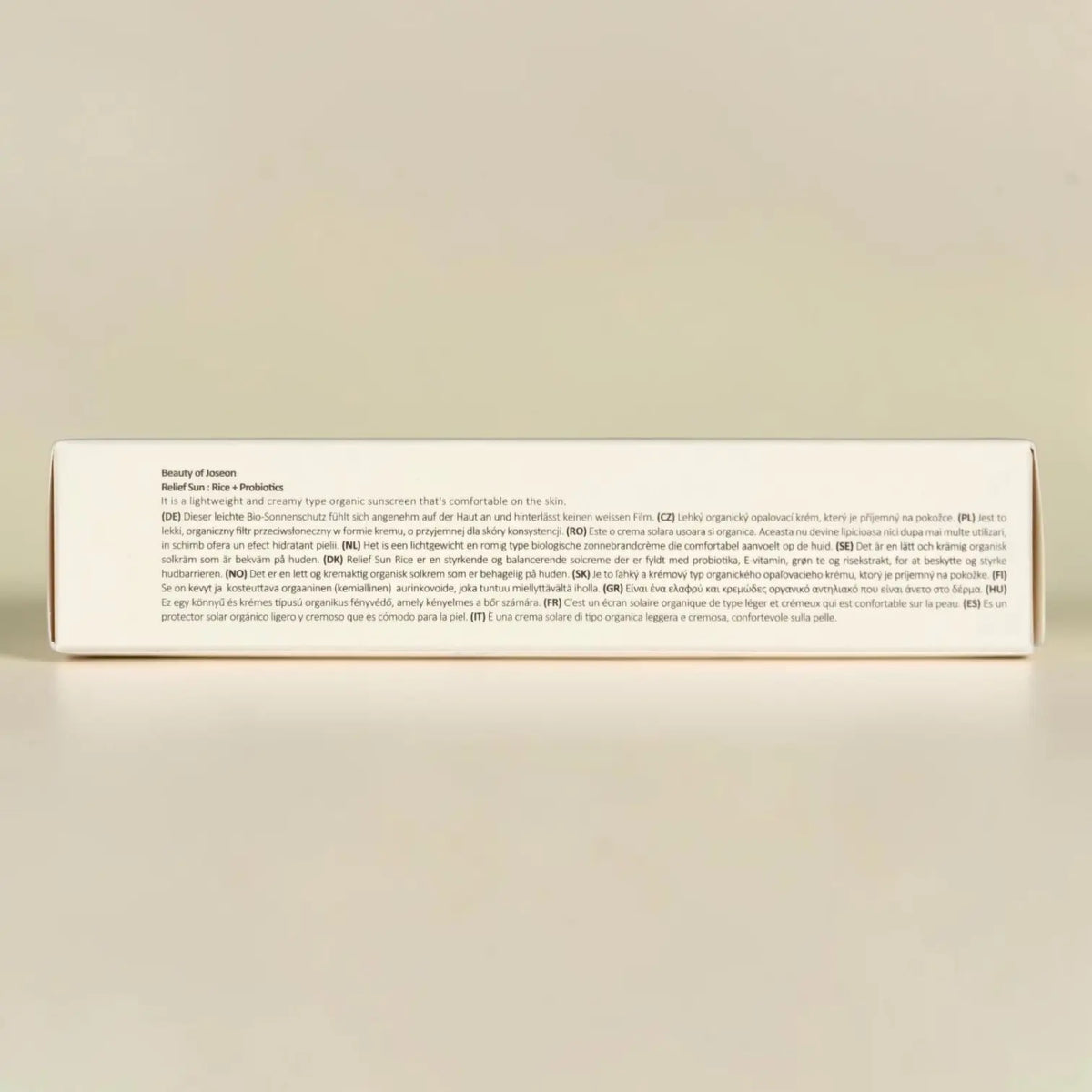 Beauty of Joseon - Relief Sun: Rice + Probiotics SPF50+ PA++++ 50ml (3-Pack)
