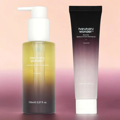 The Double Cleanse Duo — Haruharu Wonder Gel+Cleansing Oil
