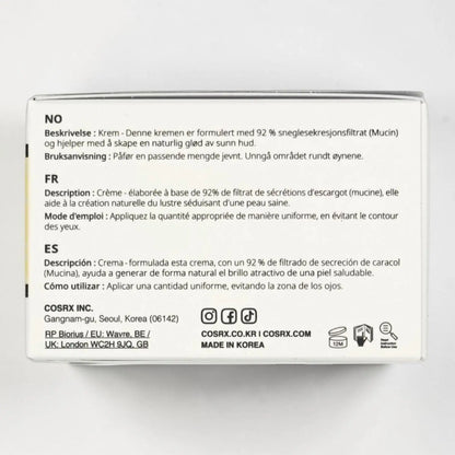 COSRX Advanced Snail 92 All in one Cream 100ml