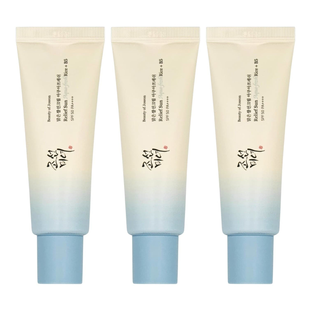Beauty Of Joseon Relief Sun Aqua-fresh Rice + B5 SPF50+ PA++++ 50ml (3-Pack)