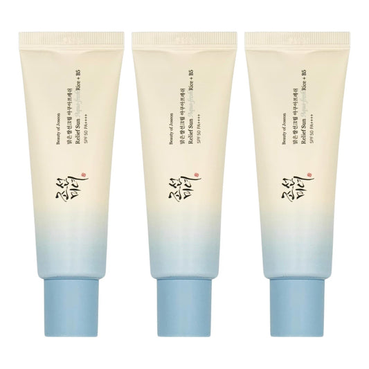 Beauty Of Joseon Relief Sun Aqua-fresh Rice + B5 SPF50+ PA++++ 50ml (3-Pack)