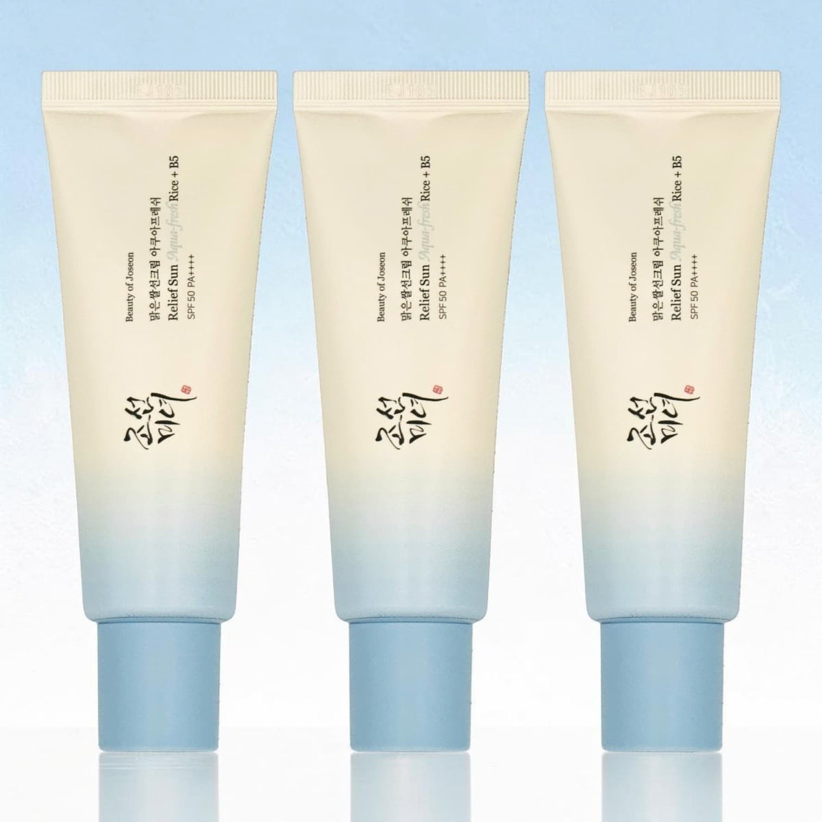 Beauty Of Joseon Relief Sun Aqua-fresh Rice + B5 SPF50+ PA++++ 50ml (3-Pack)