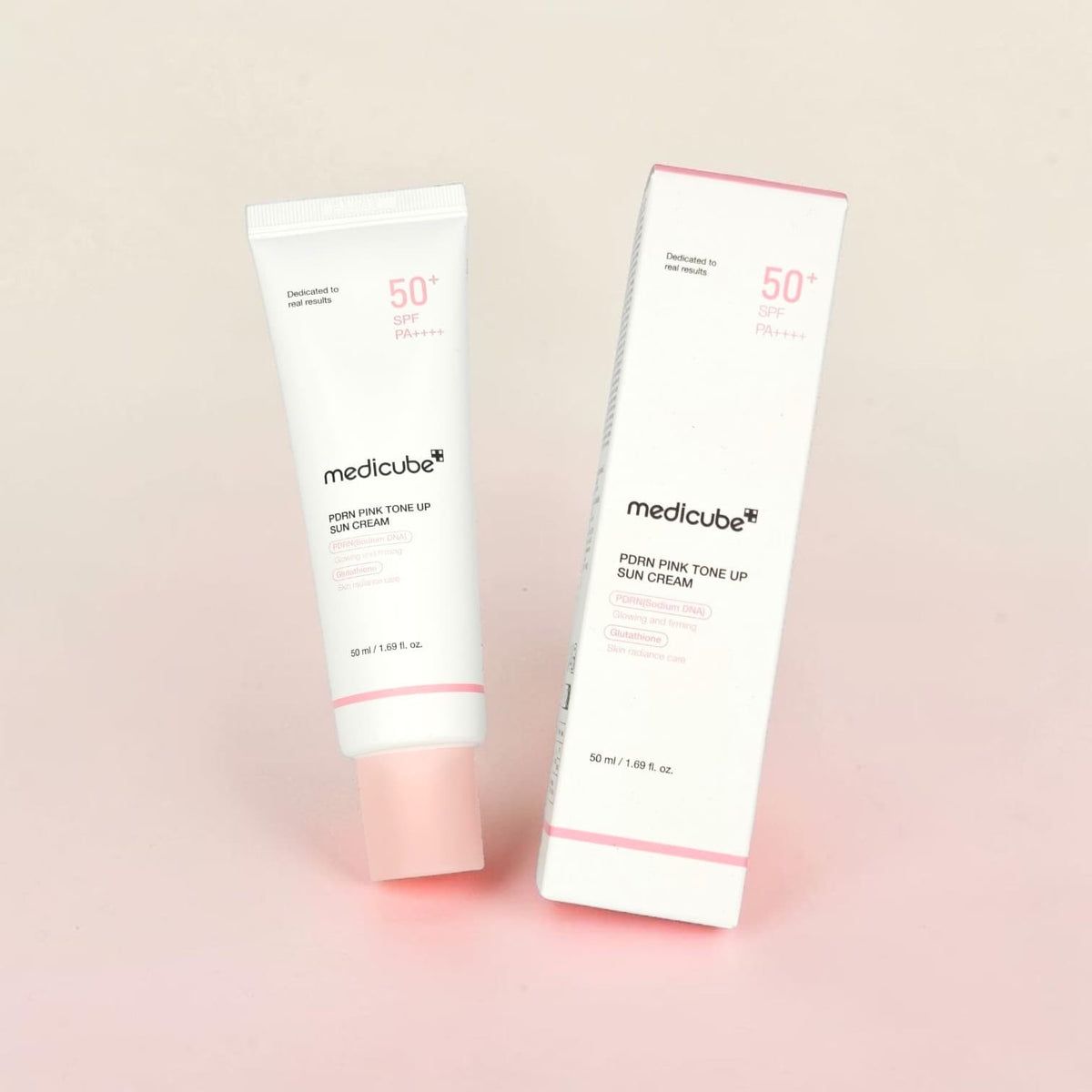 Medicube PDRN Pink Tone Up Sun Cream SPF 50+ PA++++ (3-Pack)