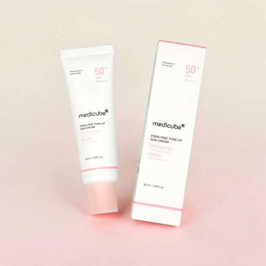 Medicube PDRN Pink Tone Up Sun Cream SPF 50+ PA++++ (3-Pack)