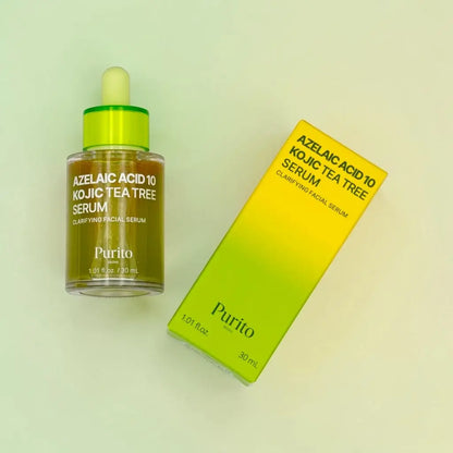 PURITO Azelaic Acid 10 Kojic Tea Tree Serum 30ml