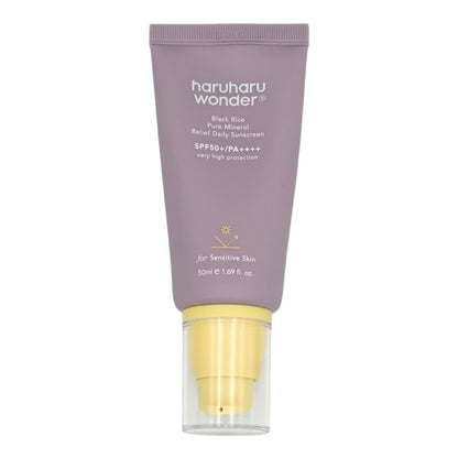 Haruharu Wonder Black Rice Pure Mineral Relief Daily Sunscreen SPF50+ PA++++ 50ml
