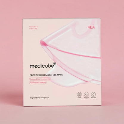 Medicube PDRN Pink Collagen Gel Mask Set 28g x 4 sheets