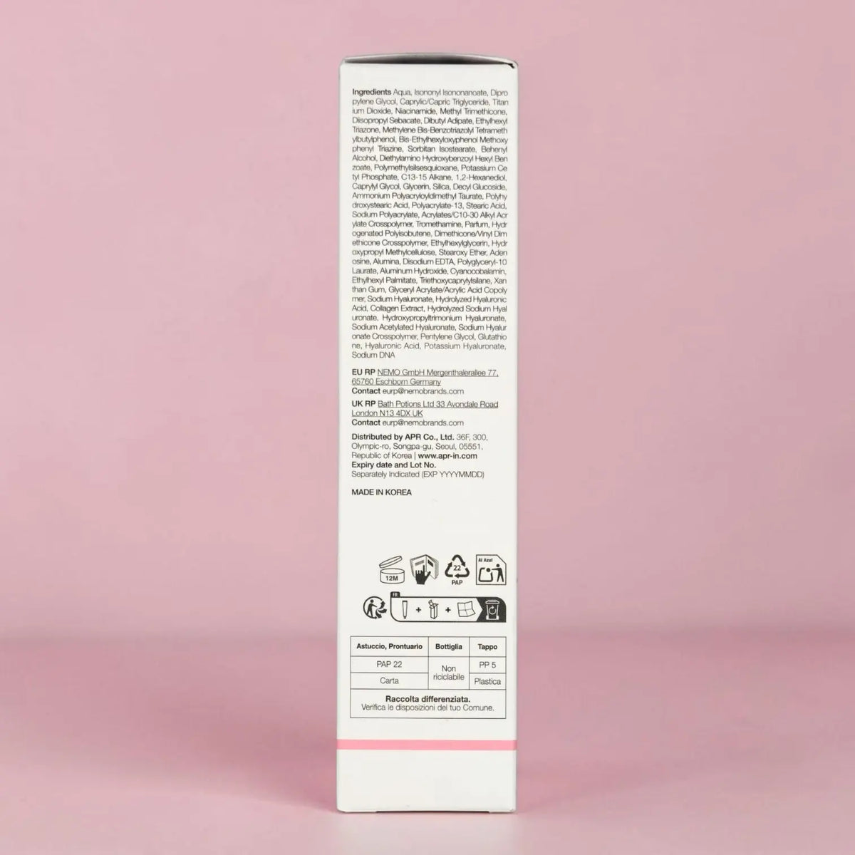 Medicube PDRN Pink Tone Up Sun Cream SPF 50+ PA++++ (3-Pack)